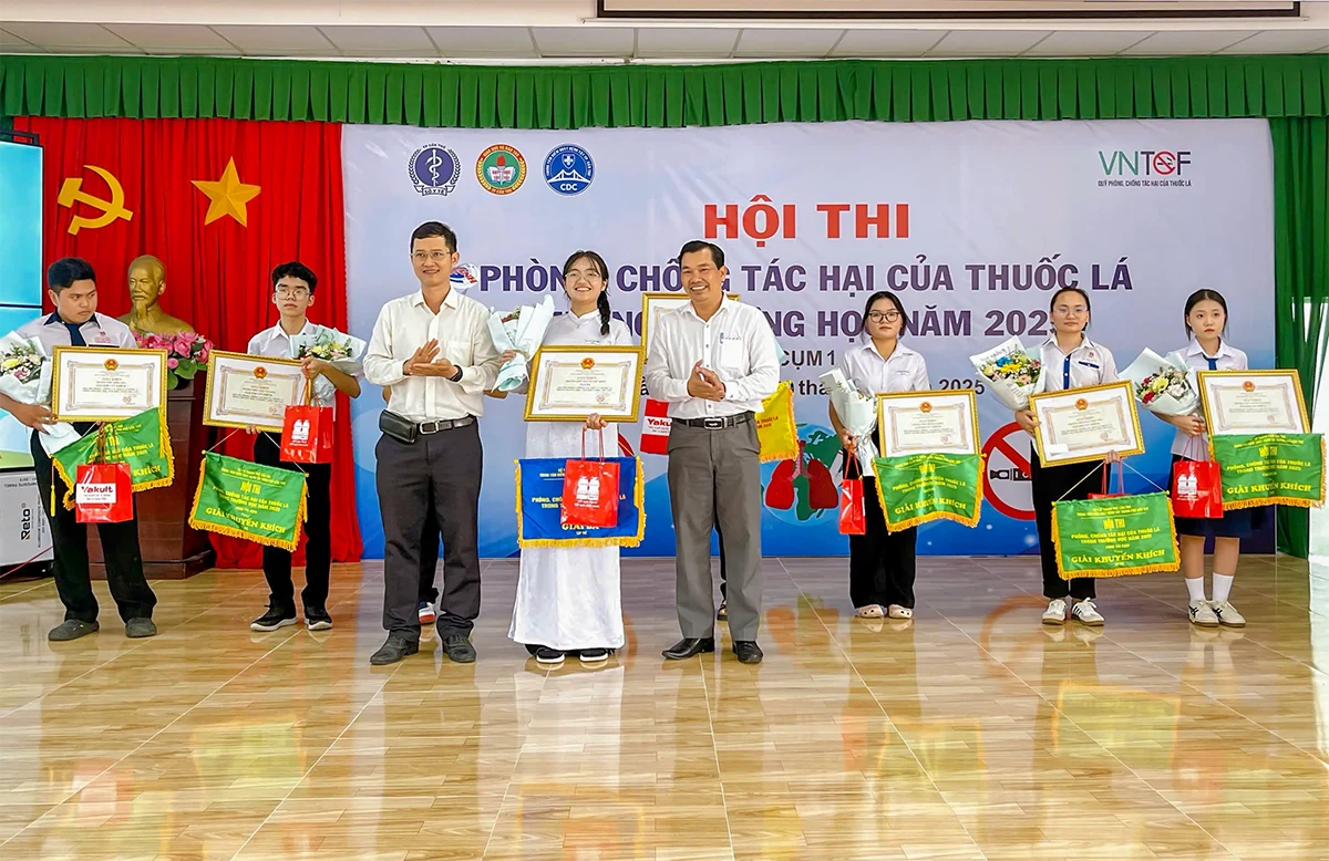 8 trường THPT tham gia Hội thi Phòng, chống tác hại thuốc lá