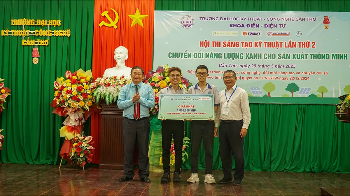 CTUT ươm mầm nghiên cứu và sáng tạo trong sinh viên