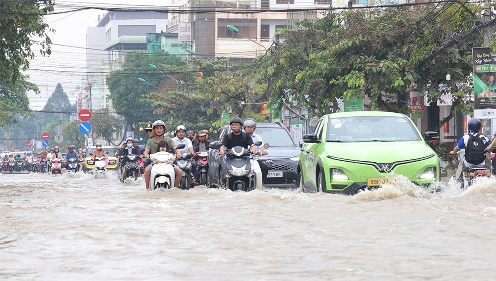 Triều cường bắt đầu chu kỳ dâng cao trở lại