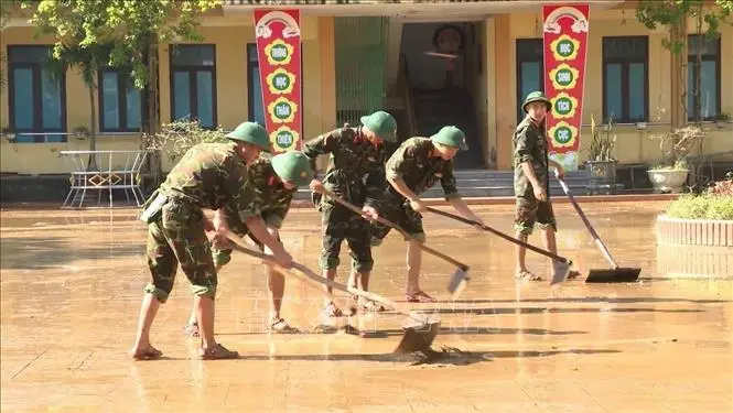 Toàn quân chủ động ứng phó mưa lớn, ngập lụt, sạt lở đất