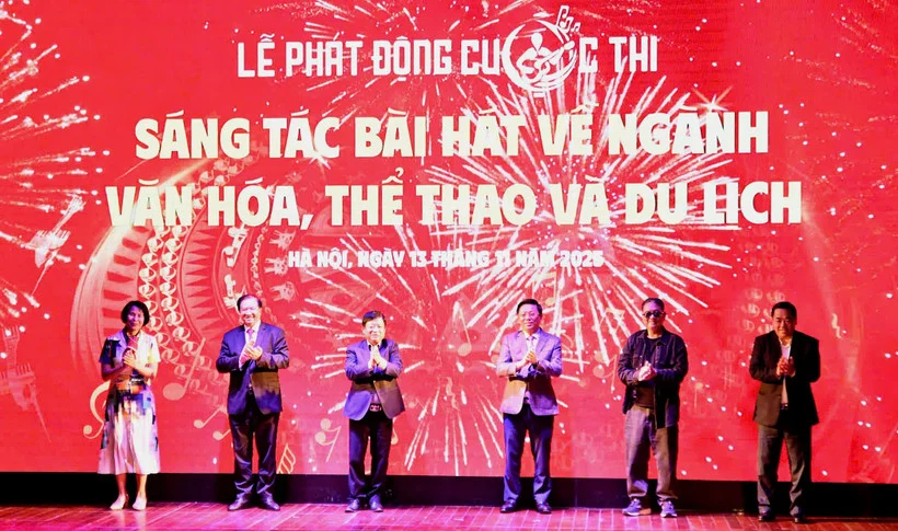 Khởi động cuộc thi tìm kiếm bài hát về ngành Văn hóa, Thể thao và Du lịch