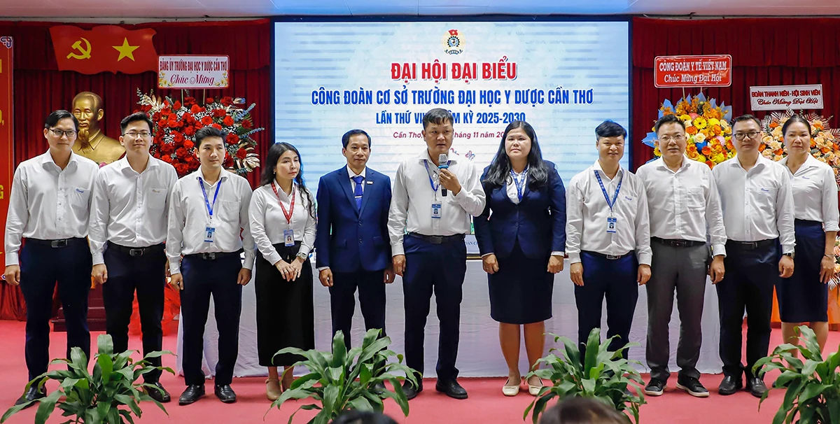 Đại hội Công đoàn cơ sở Trường Đại học Y Dược Cần Thơ, nhiệm kỳ 2025-2030