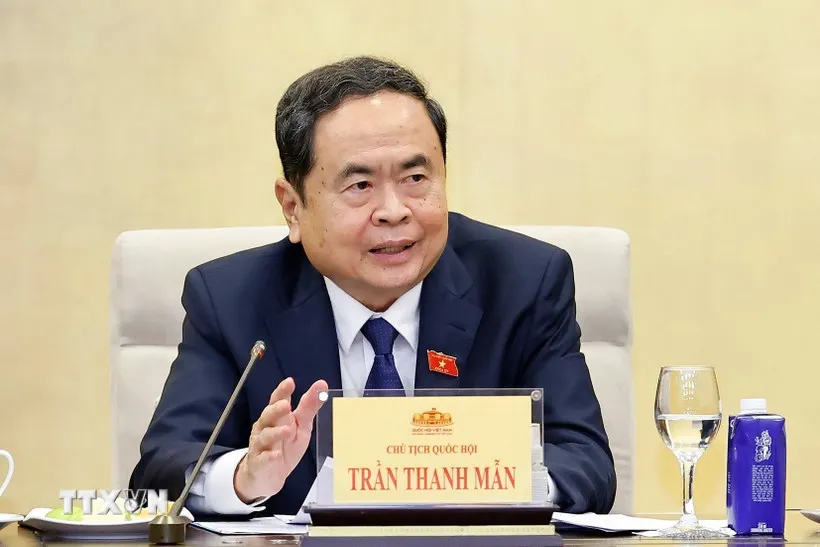 Chủ tịch Quốc hội Trần Thanh Mẫn: Thời gian tới, tiếp tục đổi mới công tác xây dựng pháp luật