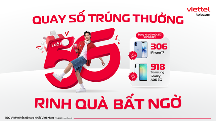 Viettel Cần Thơ triển khai chương trình "Nạp tiền liền tay - Rước ngay xế hộp" và "Lướt 5G - Rinh quà bất ngờ"