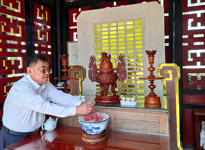 Miếu Tiền Vãng thắp sáng truyền thống tôn sư trọng đạo