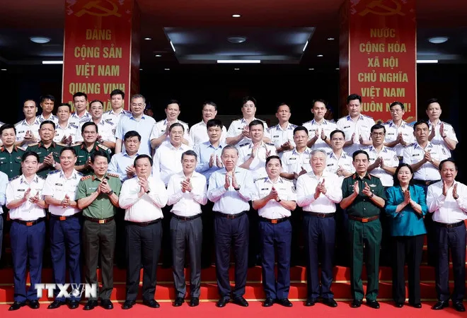 Tổng Bí thư Tô Lâm: Tập trung xây dựng Cảnh sát biển theo hướng tinh, gọn, mạnh
