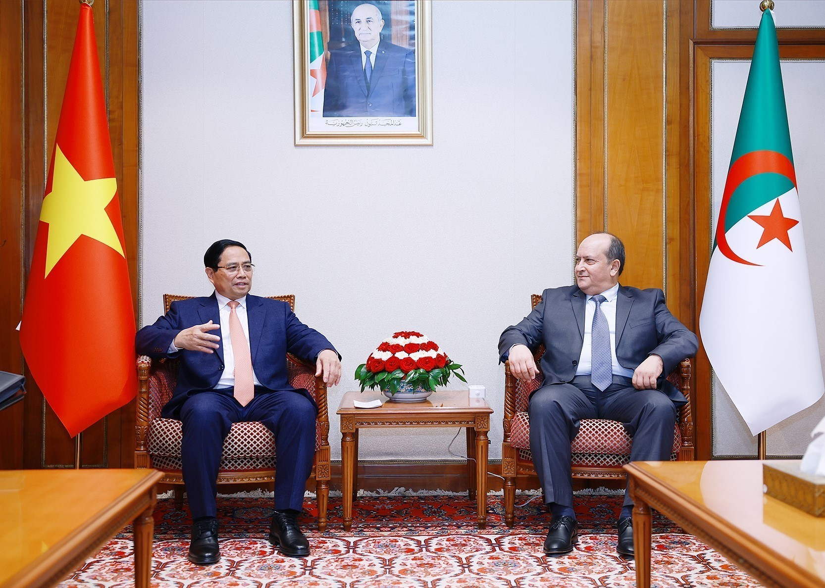 Việt Nam - Algeria nâng cấp quan hệ lên Đối tác Chiến lược