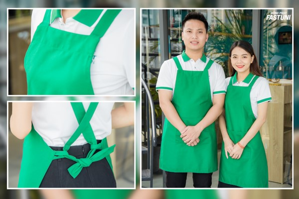 Tạp dề đồng phục đẹp - Bí quyết giúp đồng phục quán cafe tạo ấn tượng ngay lần đầu