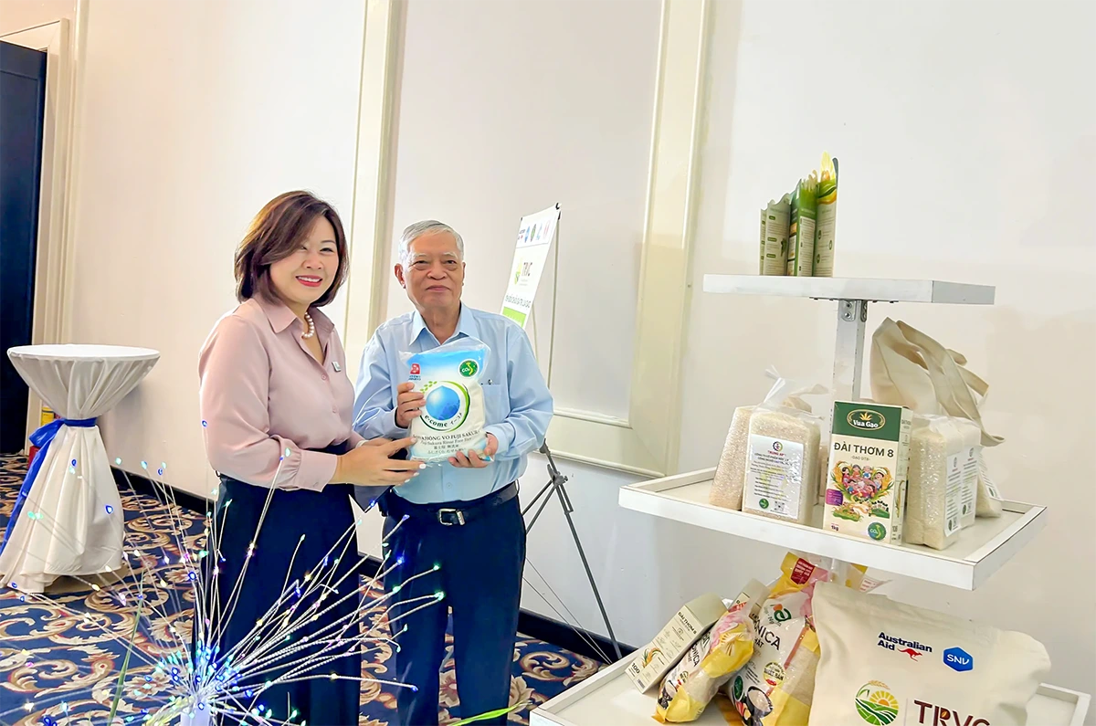 Thúc đẩy mở rộng diện tích sản xuất lúa chất lượng cao và phát thải thấp