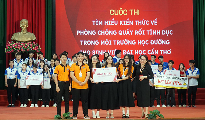 Sôi nổi cuộc thi tìm hiểu kiến thức về phòng, chống quấy rối tình dục trong môi trường học đường