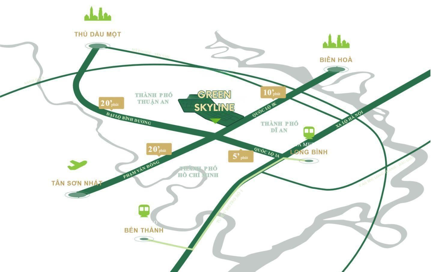 Thị trường đang chờ đón sự xuất hiện dự án Green Skyline của TBS Land công bố tháng 12-2025