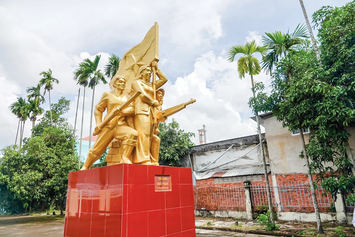 Di tích ghi dấu tội ác "Mỹ - Ngô gieo họa, xóm làng tả tơi"