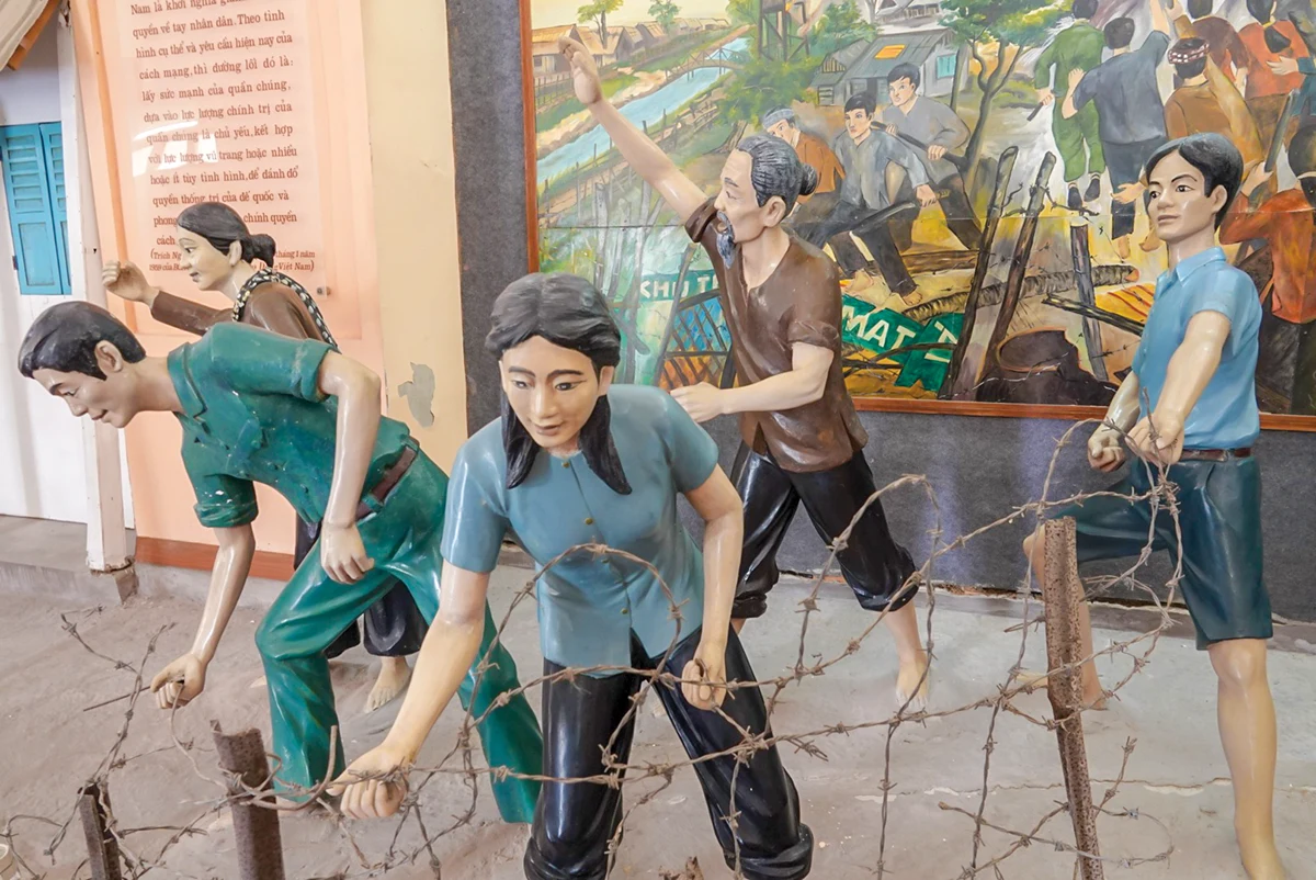 Di tích ghi dấu tội ác "Mỹ - Ngô gieo họa, xóm làng tả tơi"