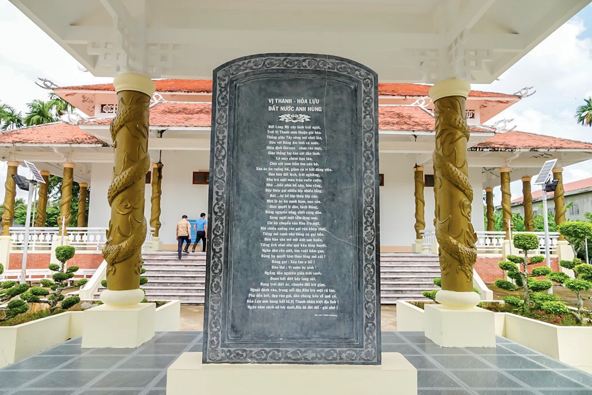 Di tích ghi dấu tội ác "Mỹ - Ngô gieo họa, xóm làng tả tơi"