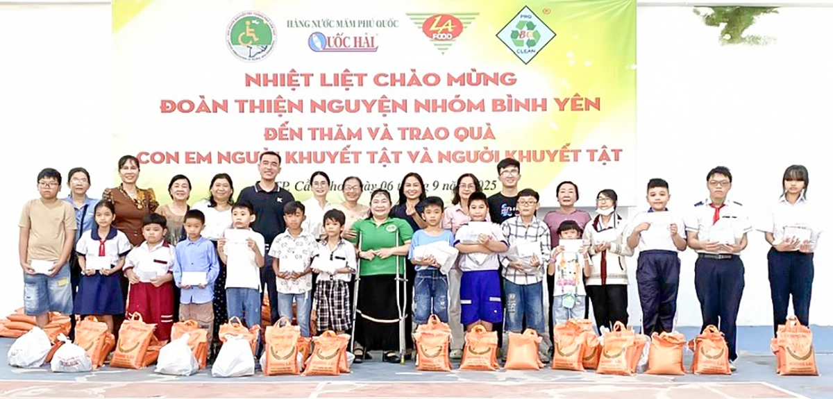 Chăm lo người có hoàn cảnh khó khăn, yếu thế