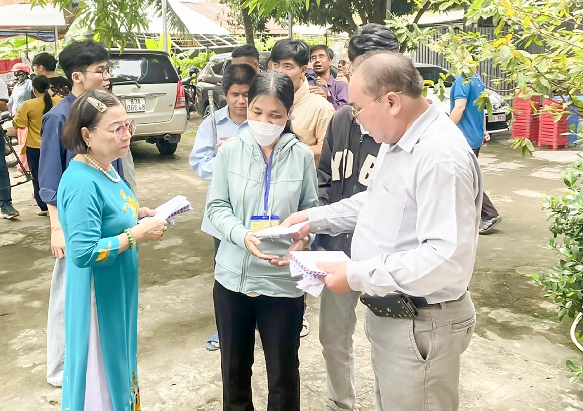 Chăm lo người có hoàn cảnh khó khăn, yếu thế