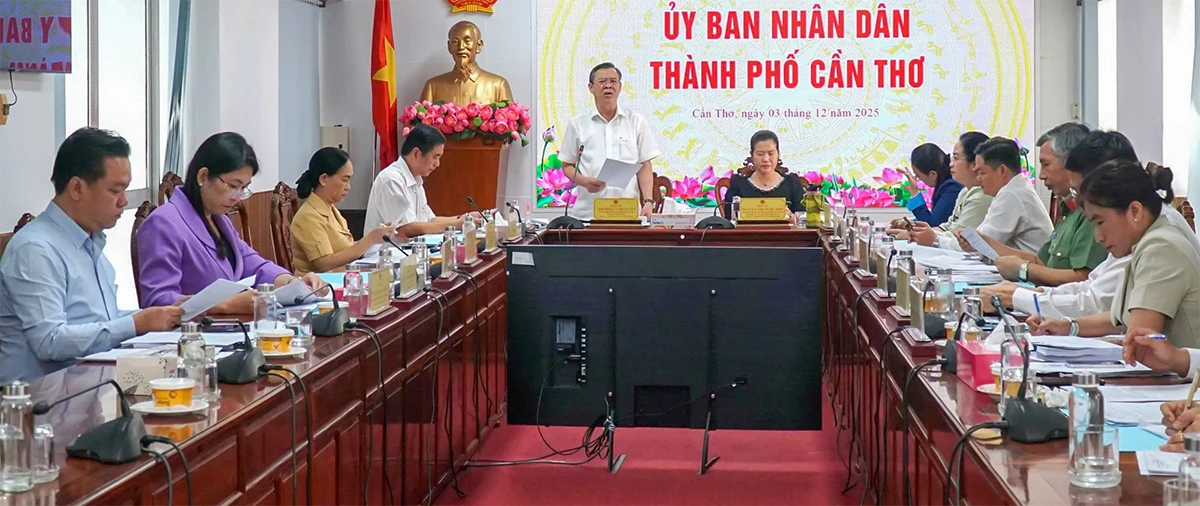 TP Cần Thơ họp xét khen thưởng cấp Nhà nước cho ngành giáo dục và đào tạo năm học 2024-2025
