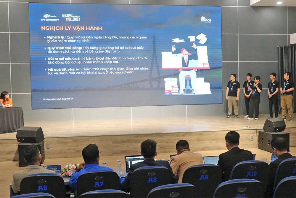 16 đội thi tranh tài tại cuộc thi khởi nghiệp Business Challenge năm 2025