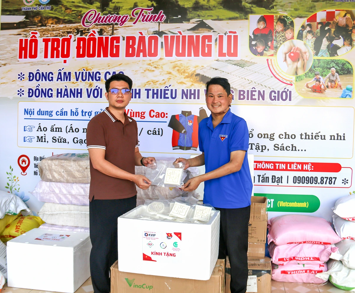 Triệu trái tim Cần Thơ hướng về đồng bào vùng lũ