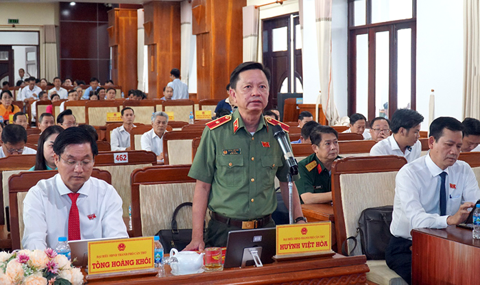 Kỳ họp thứ 7 của HĐND TP Cần Thơ: Chất vấn trúng, trả lời đúng vấn đề đại biểu HĐND và cử tri quan tâm