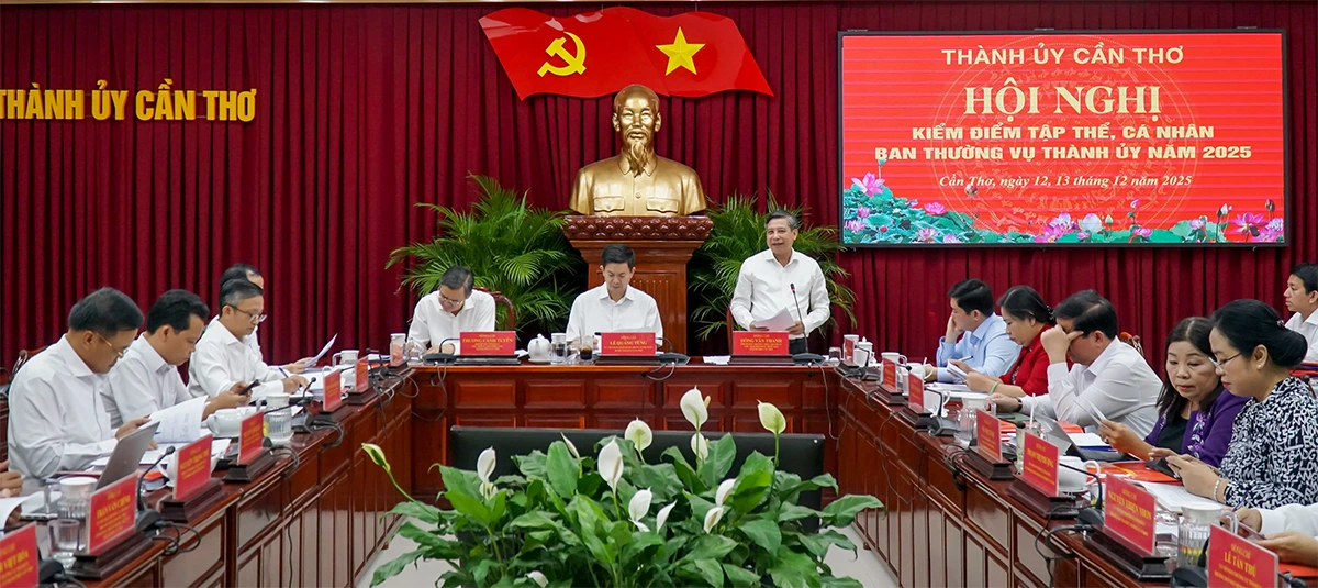 Kiểm điểm của Ban Thường vụ Thành ủy năm 2025 phải khách quan, đúng thực chất, tránh hình thức