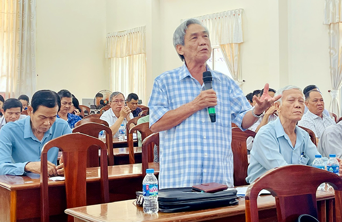 Đoàn đại biểu Quốc hội đơn vị TP Cần Thơ tiếp xúc cử tri sau Kỳ họp thứ 10, Quốc hội khóa XV