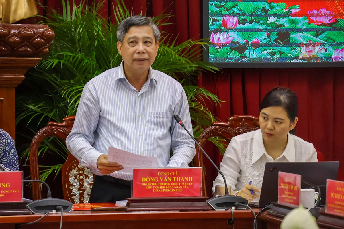 Ban Thường vụ Thành ủy lấy ý kiến thông qua điều chỉnh quy hoạch TP Cần Thơ