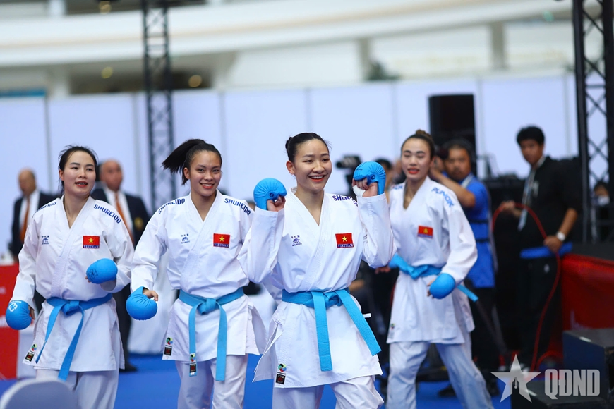 Đoàn thể thao Việt Nam giành thêm 5 HCV, tạm xếp thứ Ba