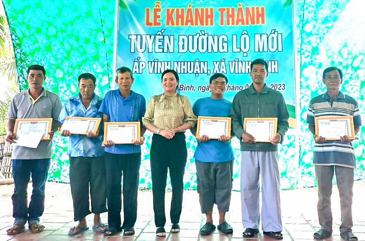 Chung sức xây dựng khu dân cư