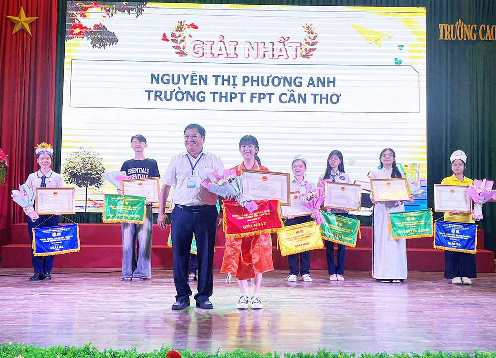 Trường Tiểu học, THCS, THPT Quốc tế Hòa Bình đạt giải nhất Hội thi phòng, chống tác hại thuốc lá
