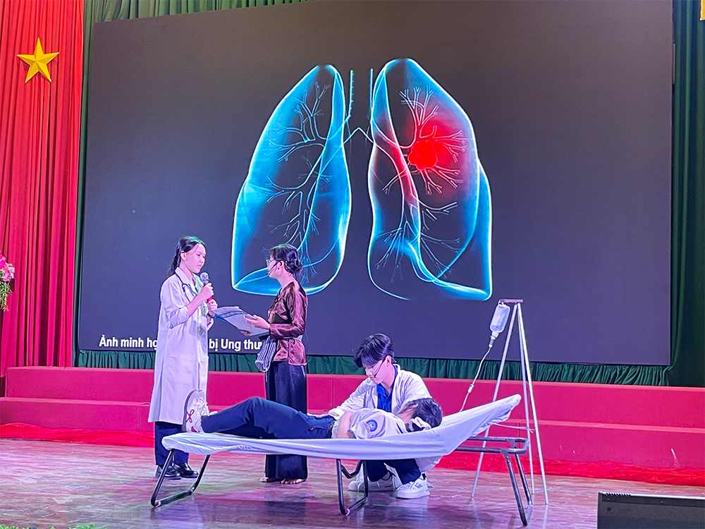 Trường Tiểu học, THCS, THPT Quốc tế Hòa Bình đạt giải nhất Hội thi phòng, chống tác hại thuốc lá