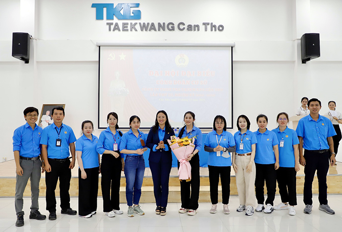 Đại hội đại biểu Công đoàn cơ sở Công ty TNHH TKG TaeKwang Cần Thơ nhiệm kỳ 2025-2030
