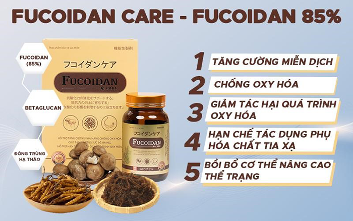 Fucoidan Care - Giải pháp chăm sóc sức khỏe từ Fucoidan tinh khiết Nhật Bản