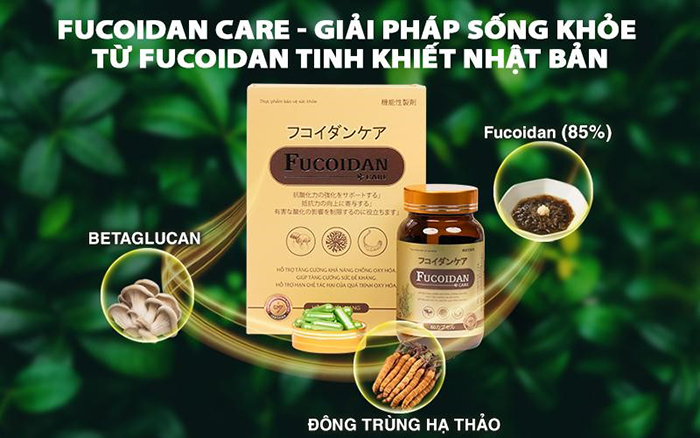 Fucoidan Care - Giải pháp chăm sóc sức khỏe từ Fucoidan tinh khiết Nhật Bản