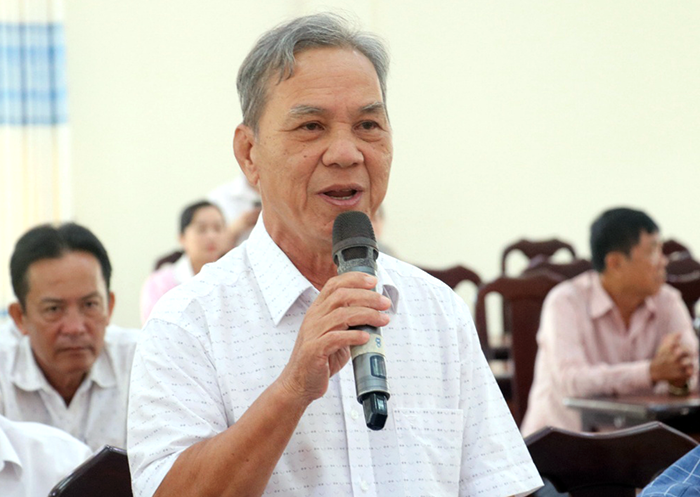 Cử tri xã Cờ Đỏ kiến nghị ngành chức năng có giải pháp quản lý giá vật tư nông nghiệp