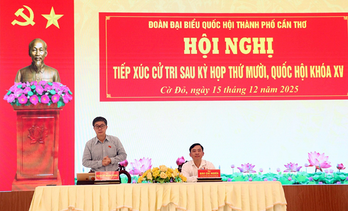 Cử tri xã Cờ Đỏ kiến nghị ngành chức năng có giải pháp quản lý giá vật tư nông nghiệp