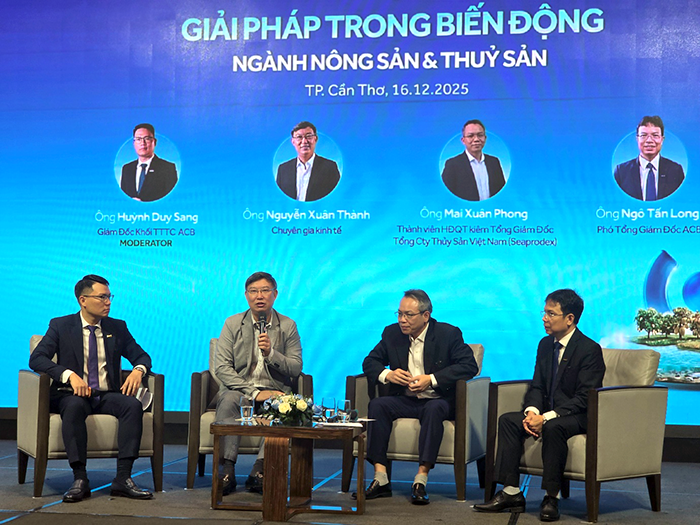 Giúp ngành Nông sản và Thủy sản giảm rủi ro, nâng cao năng lực tiếp cận thị trường quốc tế