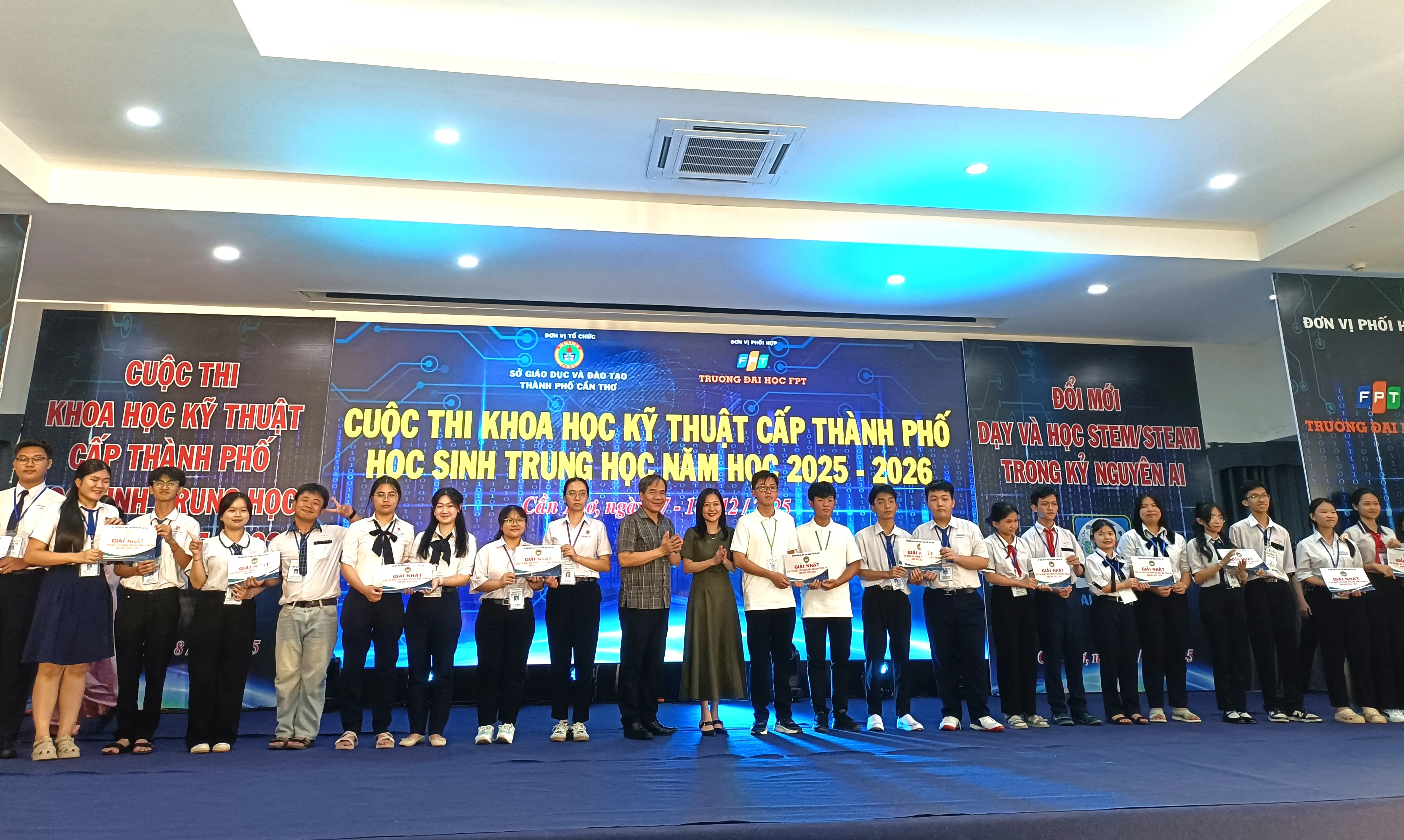 9 dự án xuất sắc của học sinh trung học được cử tham dự Cuộc thi Khoa học kỹ thuật cấp quốc gia