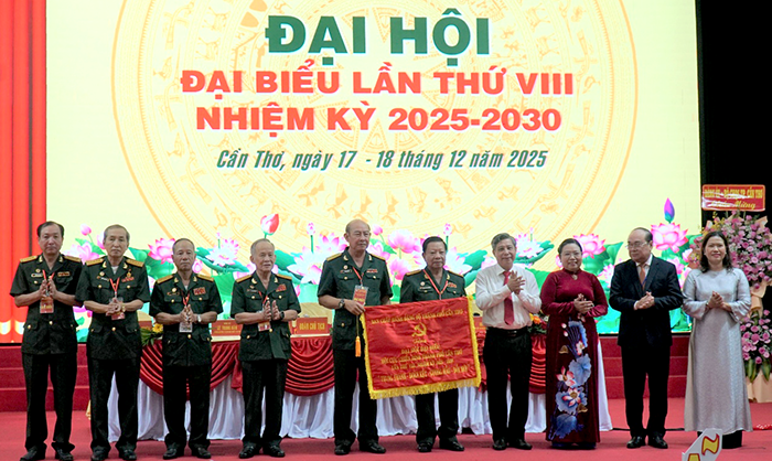 Đại hội đại biểu Hội Cựu chiến binh TP Cần Thơ lần thứ VIII, nhiệm kỳ 2025-2030