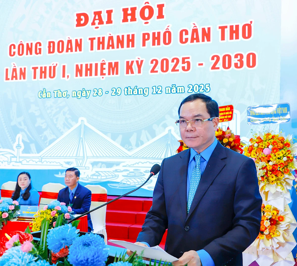 Đại hội Công đoàn TP Cần Thơ lần thứ I, nhiệm kỳ 2025-2030, thành công tốt đẹp