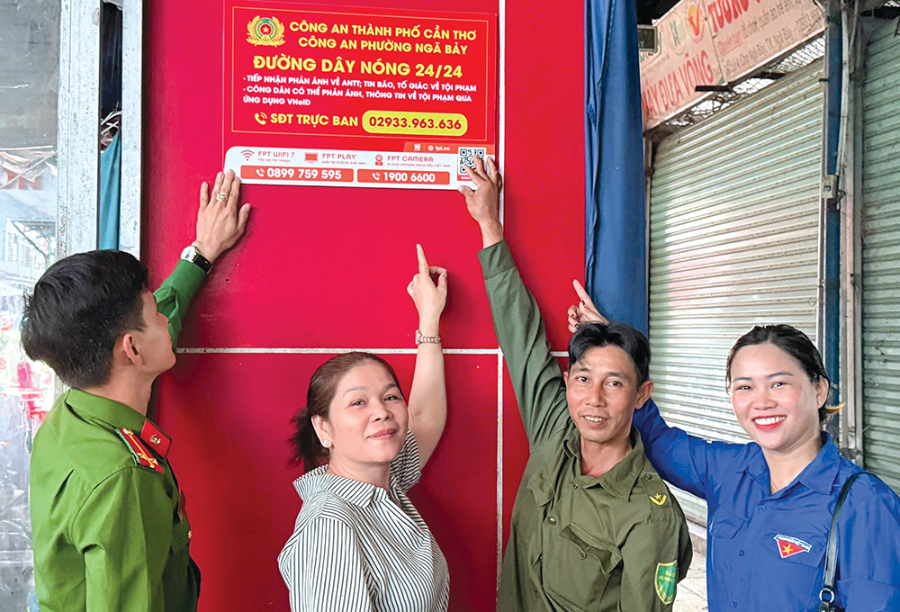 Tuổi trẻ TP Cần Thơ đã thành lập 461 đội thanh niên xung kích, tổ tuần tra giữ gìn an ninh trật tự