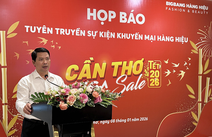 Sắp diễn ra sự kiện Cần Thơ Mega Sale 2026