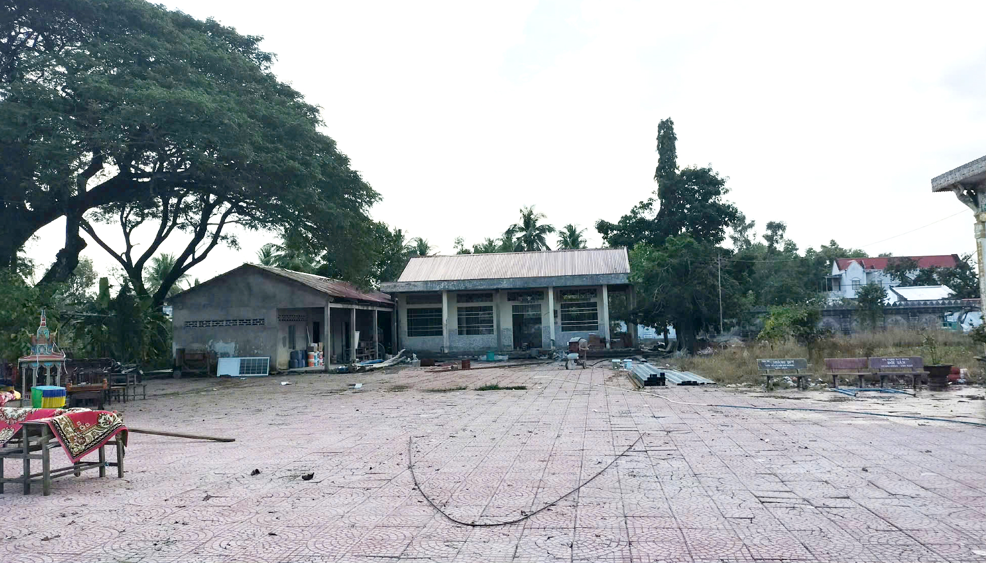 ចំណាយជិត ២,៣ ពាន់លានដុងជួសជុលកេរដំណែលជាតិនៅវត្តក្របីឃ្លៀច