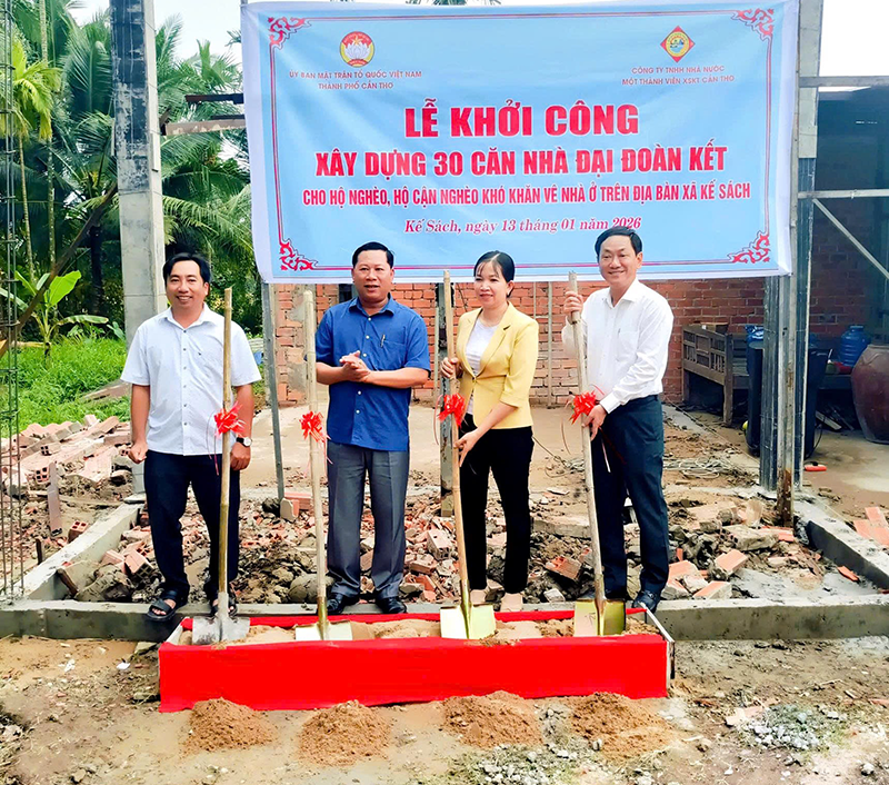 Tăng cường giám sát tiến độ, chất lượng xây dựng nhà Đại đoàn kết