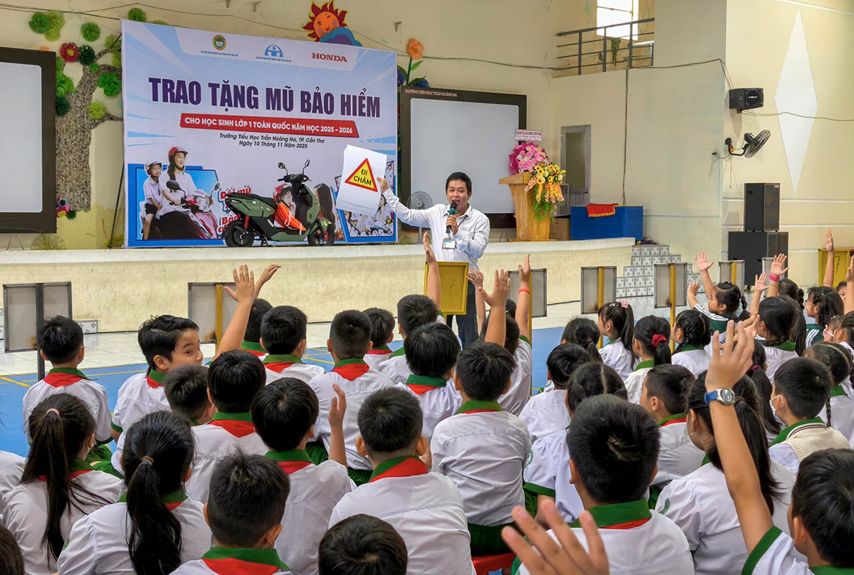 Hình thành văn hóa giao thông từ học đường