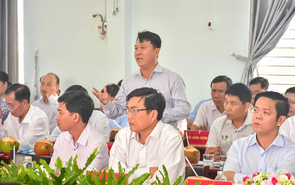 Thường trực Thành ủy Cần Thơ xem xét, tháo gỡ kiến nghị của các xã, phường