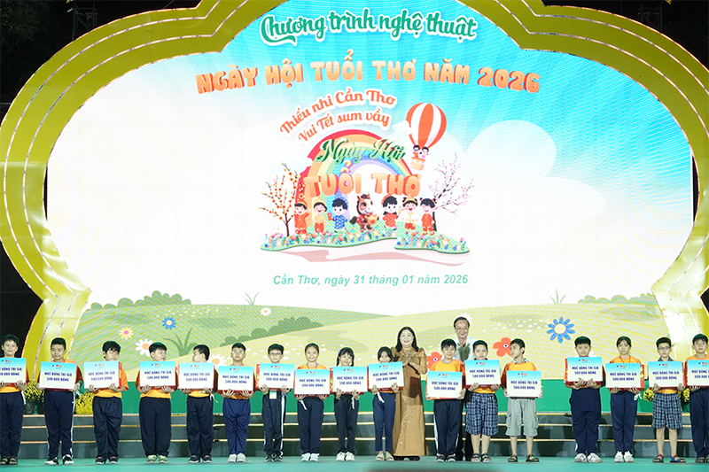 Tưng bừng Ngày hội Tuổi thơ mừng Xuân Bính Ngọ