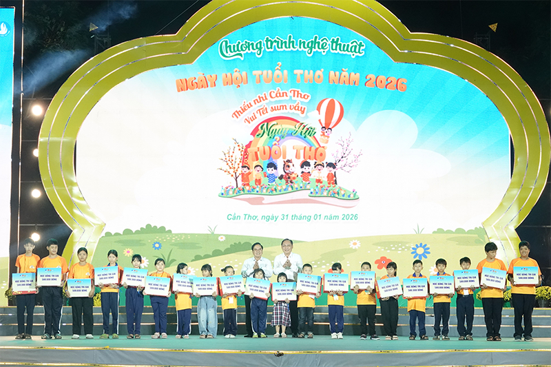 Tưng bừng Ngày hội Tuổi thơ mừng Xuân Bính Ngọ