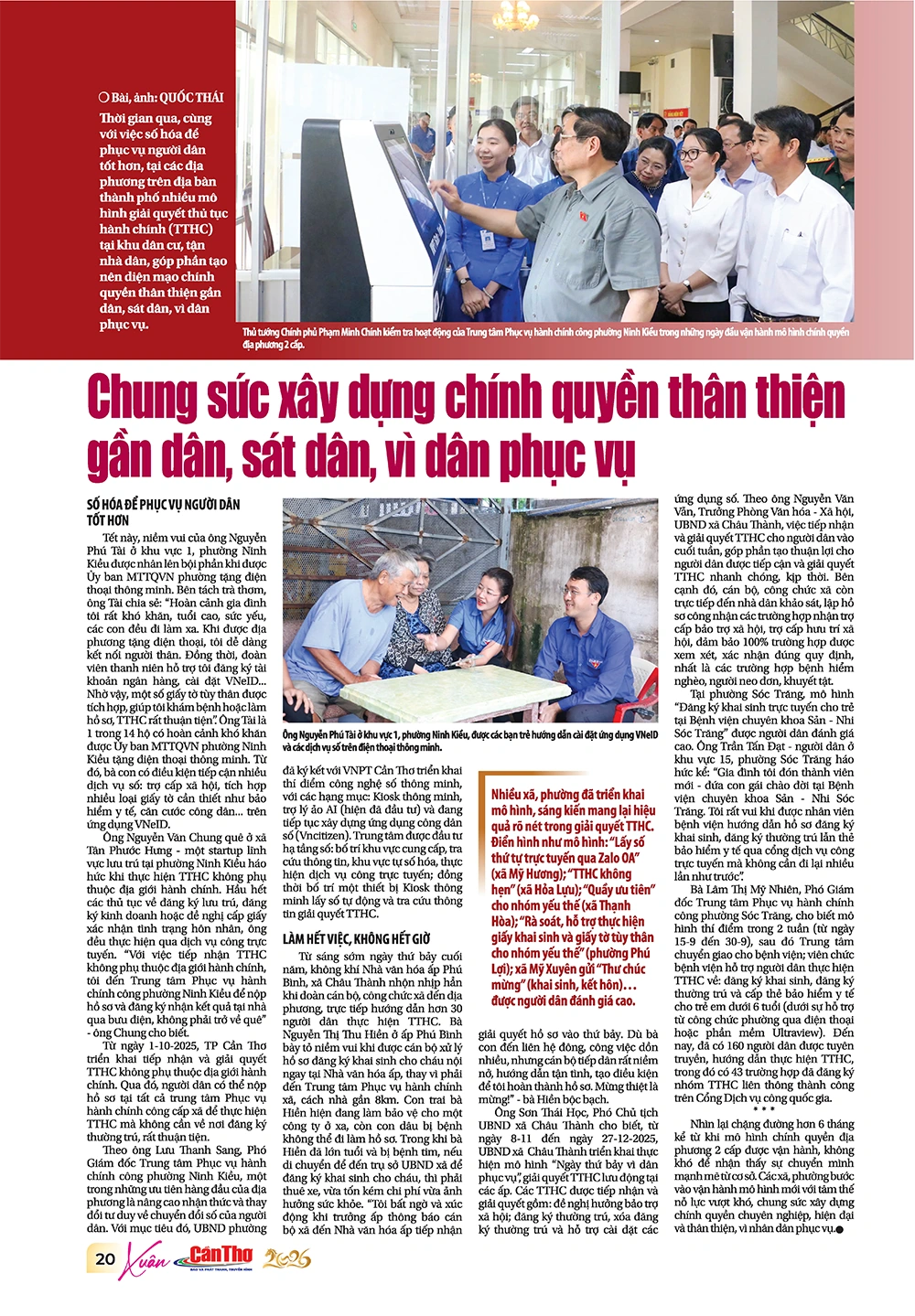 Mời quý độc giả đón đọc ấn phẩm Xuân Bính Ngọ 2026 của Báo và Phát thanh, Truyền hình Cần Thơ