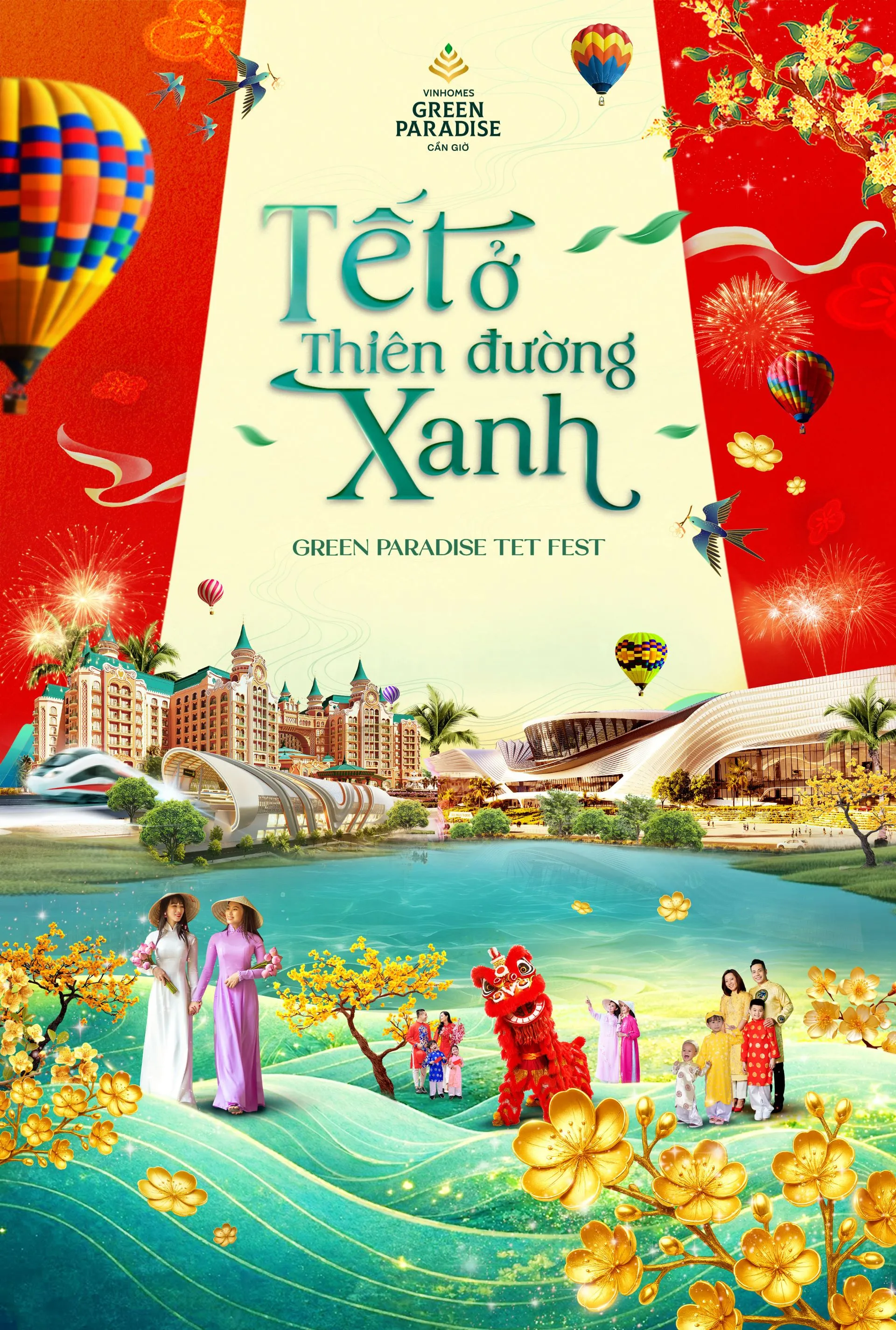 Siêu điểm đến Cần Giờ tổ chức “lễ hội trong lễ hội” chào xuân xuyên Tết